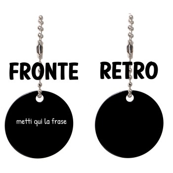 NonSoloArgenti |keychain bag pendant photo personalized writing commemorative phrase dog cat pets memorial loved ones