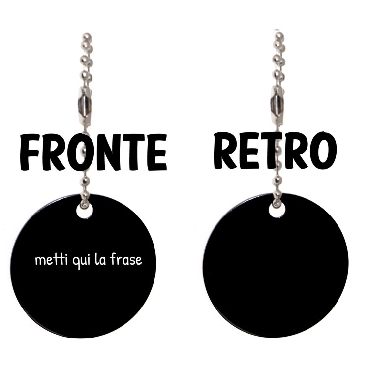 NonSoloArgenti |keychain bag pendant photo personalized writing commemorative phrase dog cat pets memorial loved ones