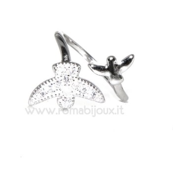 NSA|Silver 925 &  Rhodium: ring for woman, foot ring