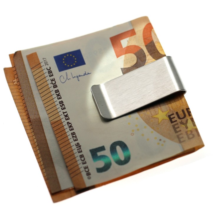 NSA|steel money clip money clip men's wallet with free engraving