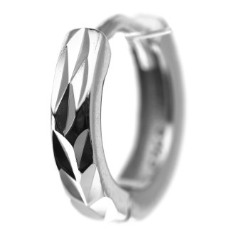 NSA|925 silver diamond yellow gold or rhodium snap man woman NonSoloArgenti