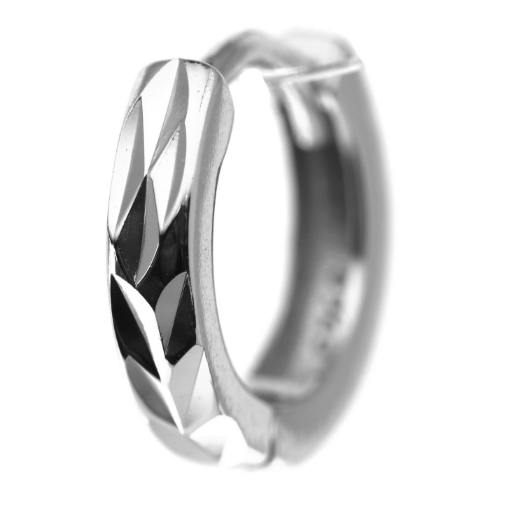 NSA|925 silver diamond yellow gold or rhodium snap man woman NonSoloArgenti