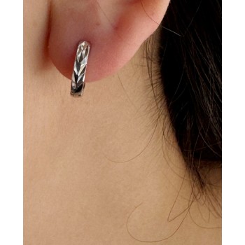 NSA|925 silver diamond yellow gold or rhodium snap man woman NonSoloArgenti