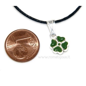 NSA|silver pendant good luck