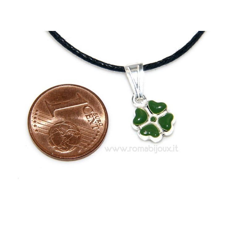 NSA|silver pendant good luck