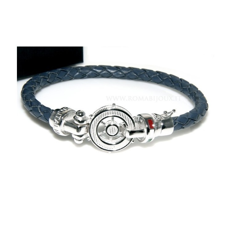 NSA|bracciale massiccio argento 925, made in italy