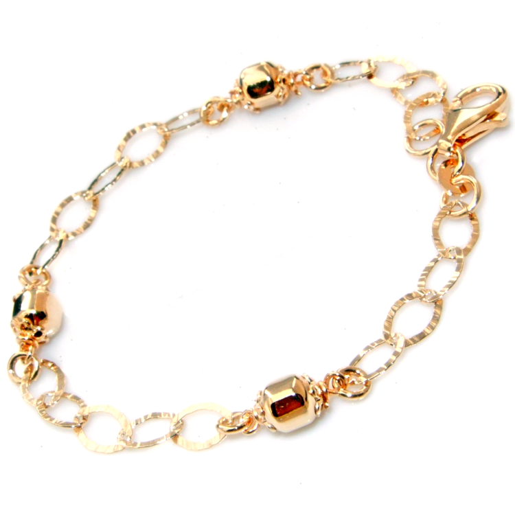Argento 925 : Bracciale caramelle candies bagno giallo | NonSoloArgenti