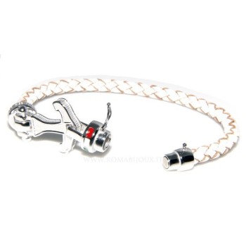 NSA|bracciale massiccio argento 925, made in italy