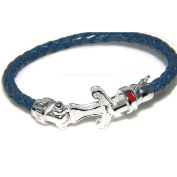 NSA|bracciale massiccio argento 925, made in italy